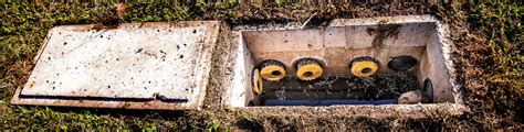 digging up a distribution box|septic system d box repair.